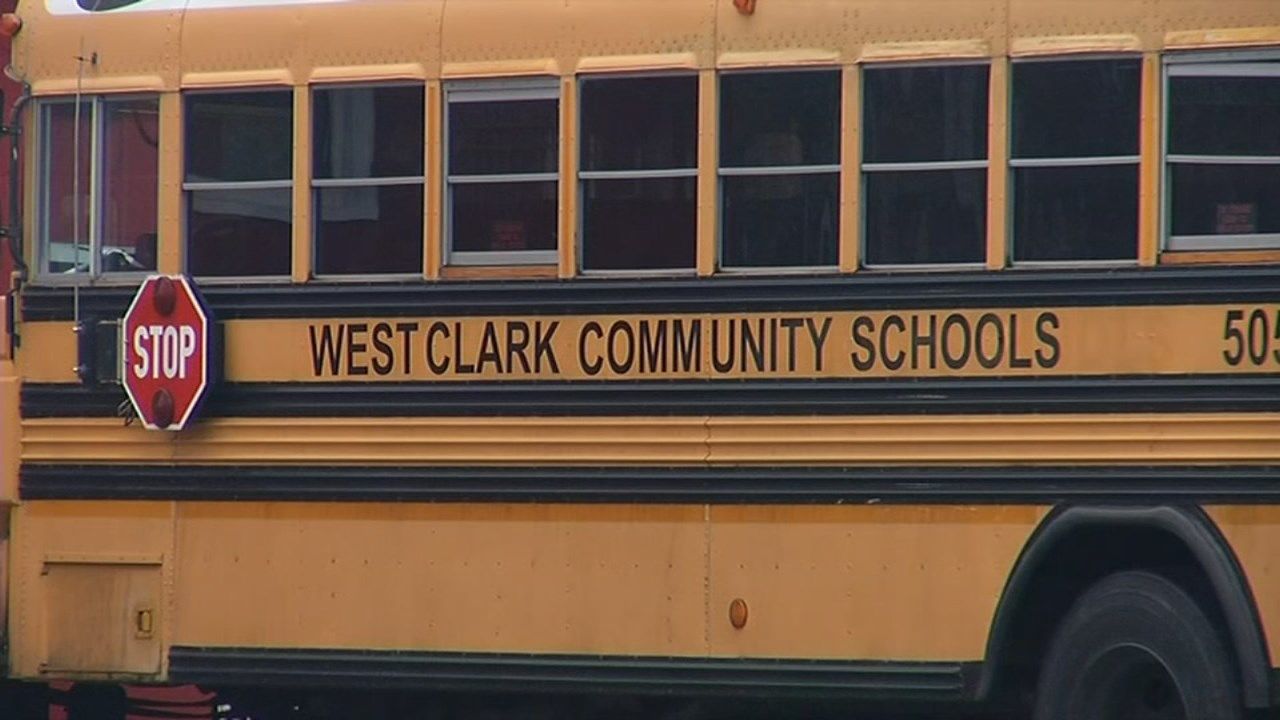 West Clark Community Schools bus